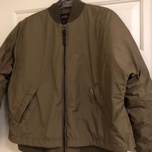Woolrich Bomber Beige Jacket size small